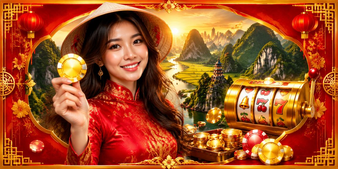 Người chơi slot game đang quay vòng quay tại 4050